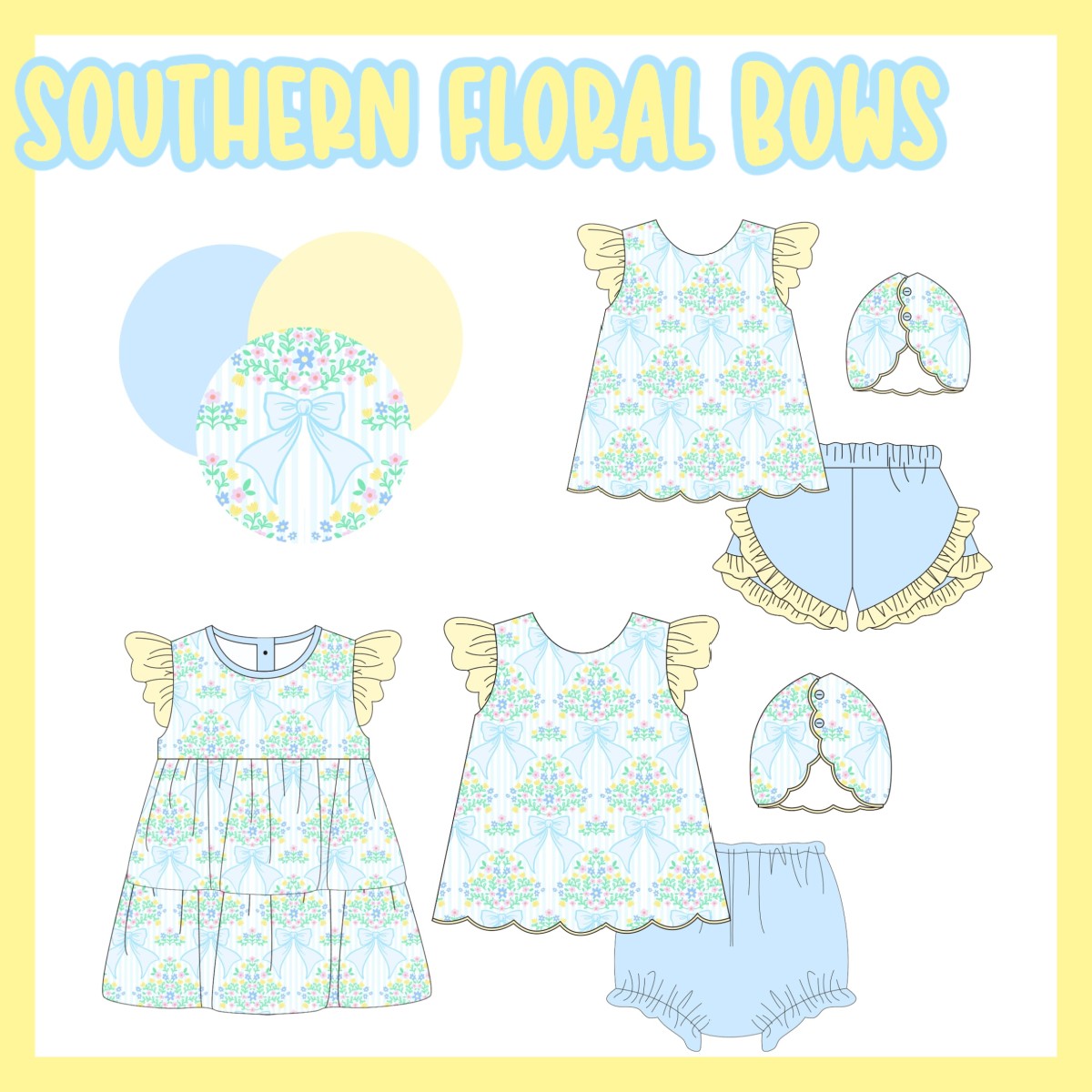 SOUTHERN FLORAL BOWS-ETA FEB