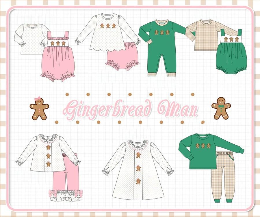 GINGERBREAD MAN COLLECTION - ETA OCTOBER