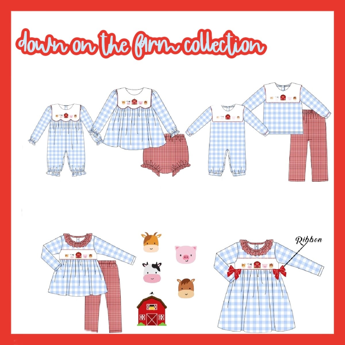 DOWN ON THE FARM COLLECTION - ETA AUGUST