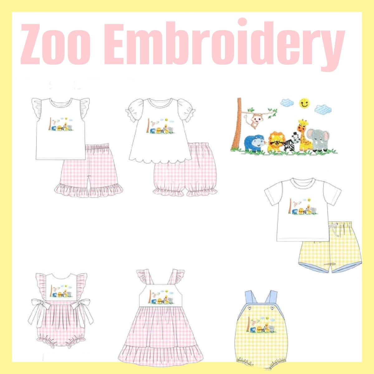 ZOO EMBROIDERY - ETA MARCH