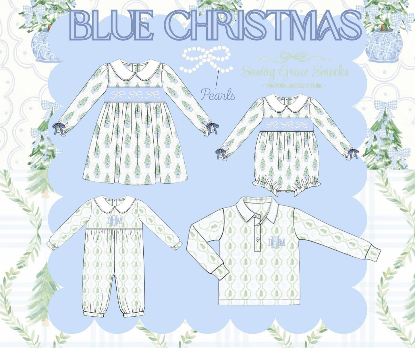 BLUE CHRISTMAS COLLECTION - ETA NOVEMBER