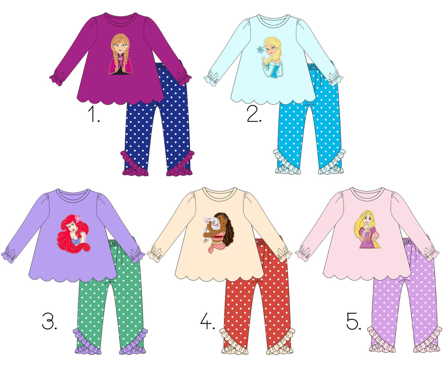 Princess Sets - ETA EARLY DEC