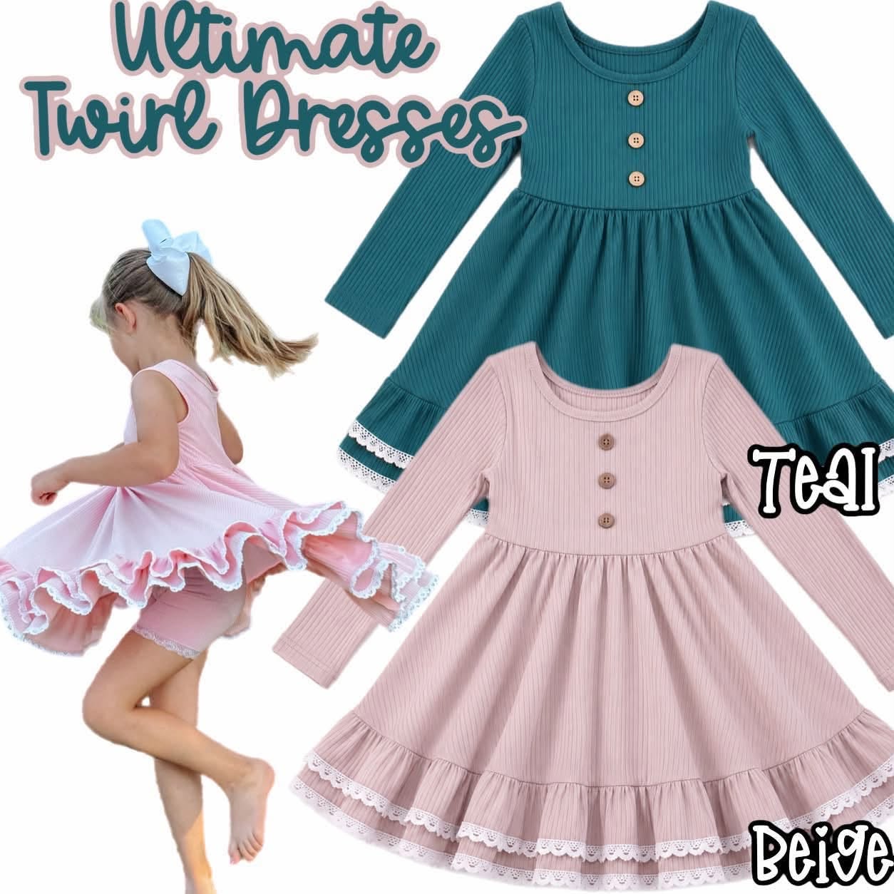 Ultimate Fall Twirl Dresses - ETA OCT