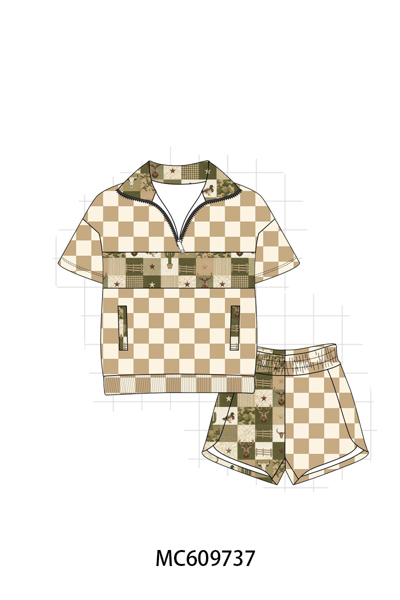 DEER AND CHESSBOARD PATTERN COLLECTION - ETA FEB