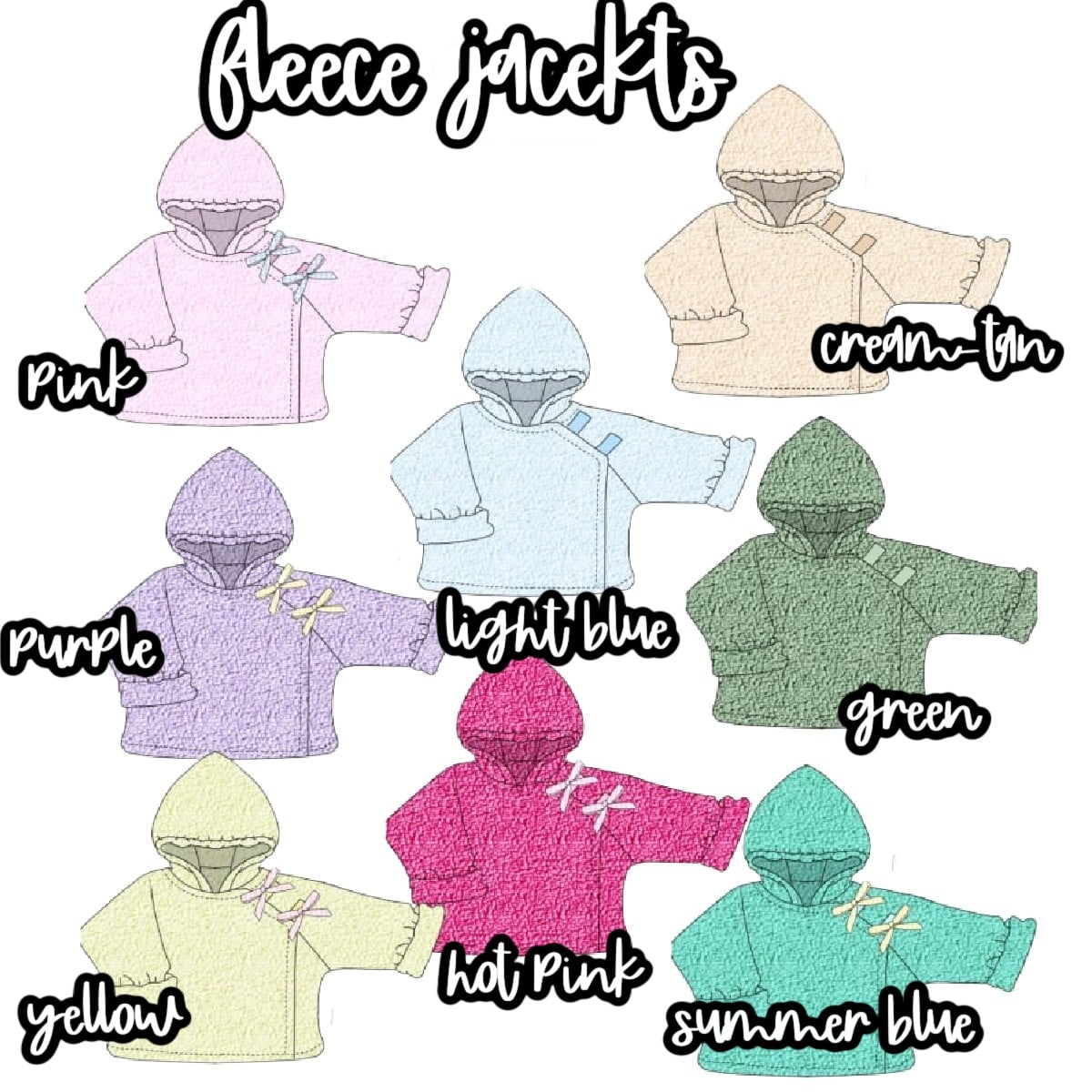 FLEECE JACKETS - ETA AUGUST