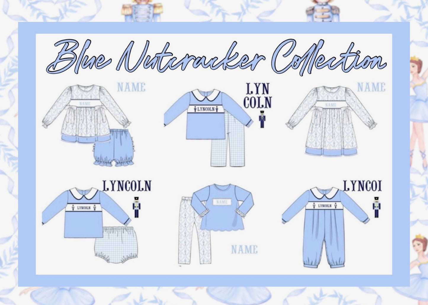 PO 11 BLUE NUTCRACKER COLLECTION - ETA NOV