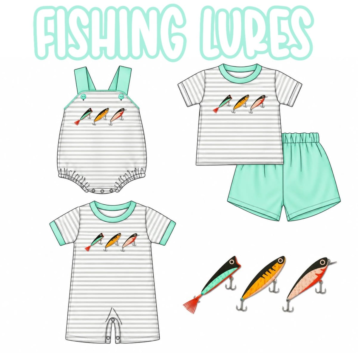 FISHING LURES COLLECTION - ETA FEB