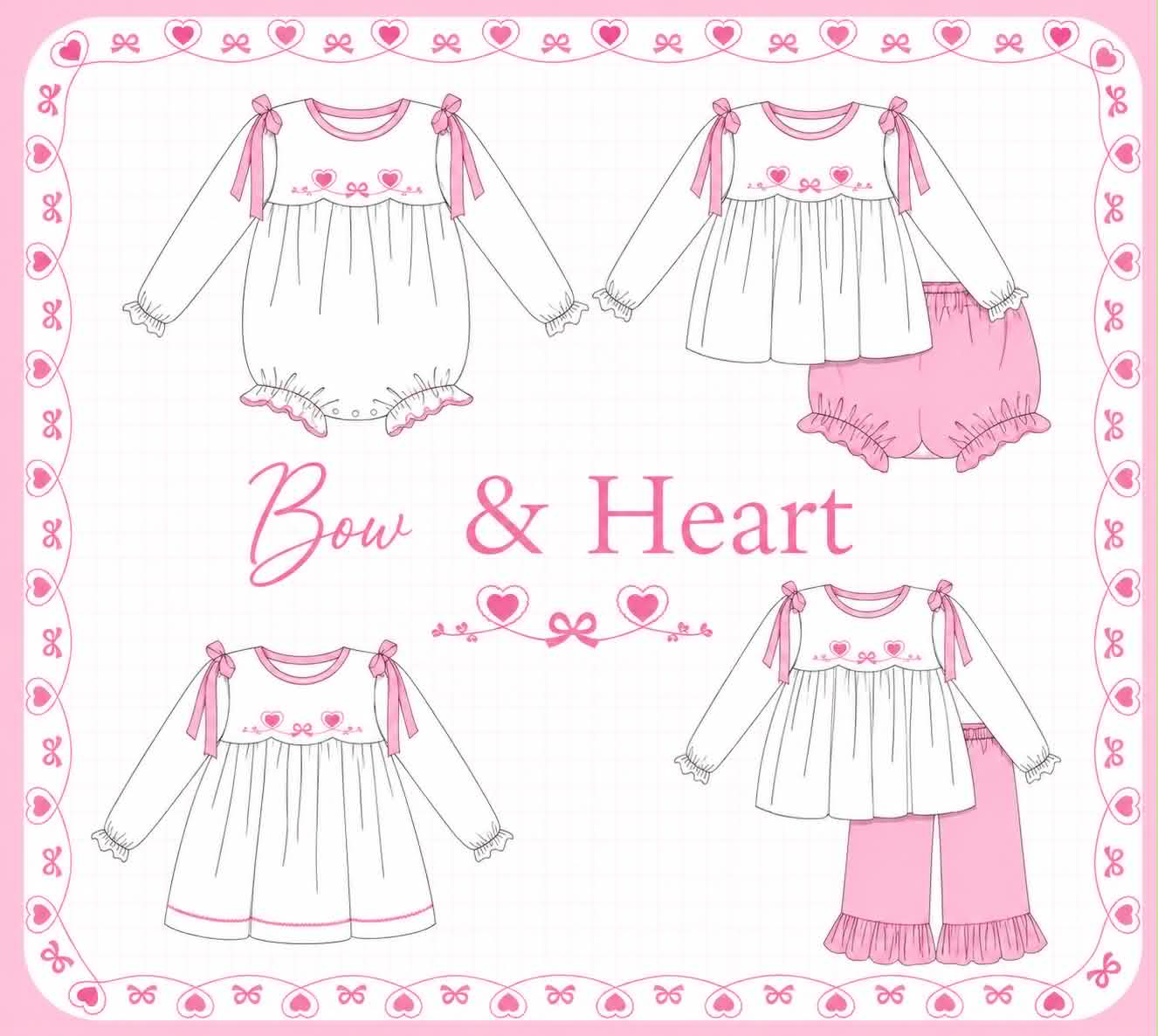 PINK BOW & HEARTS-ETA NOV