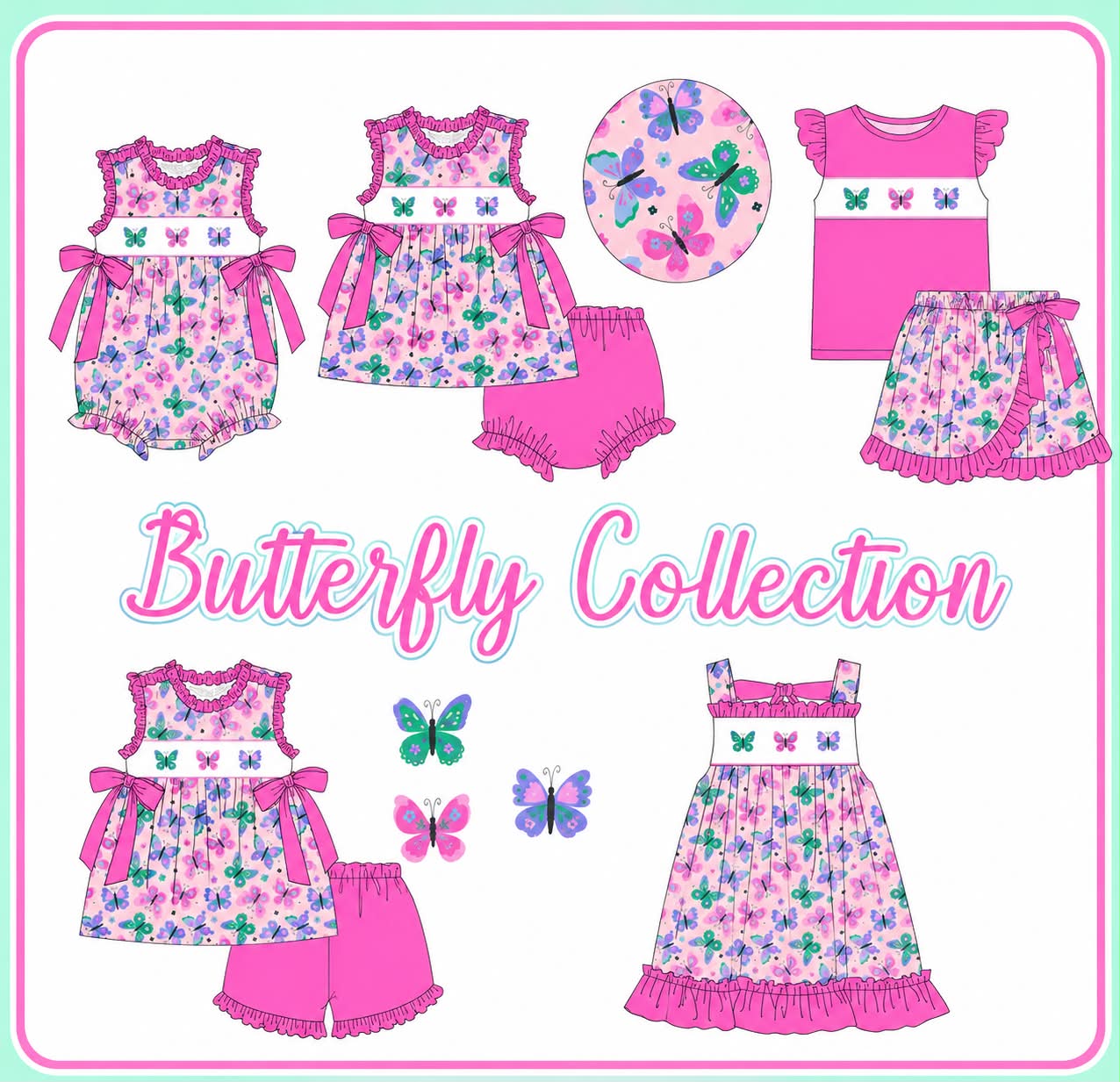 EMBROIDERY BUTTERFLY COLLECTION-ETA JAN