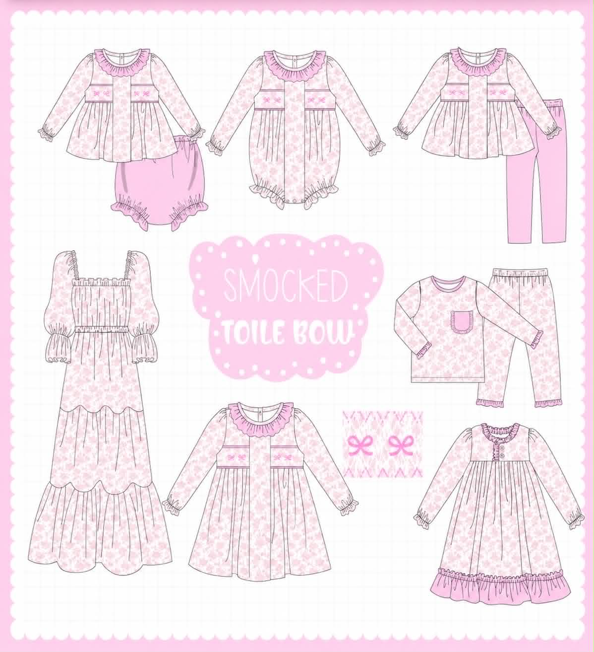 TOILE BOW COLLECTION-ETA NOV