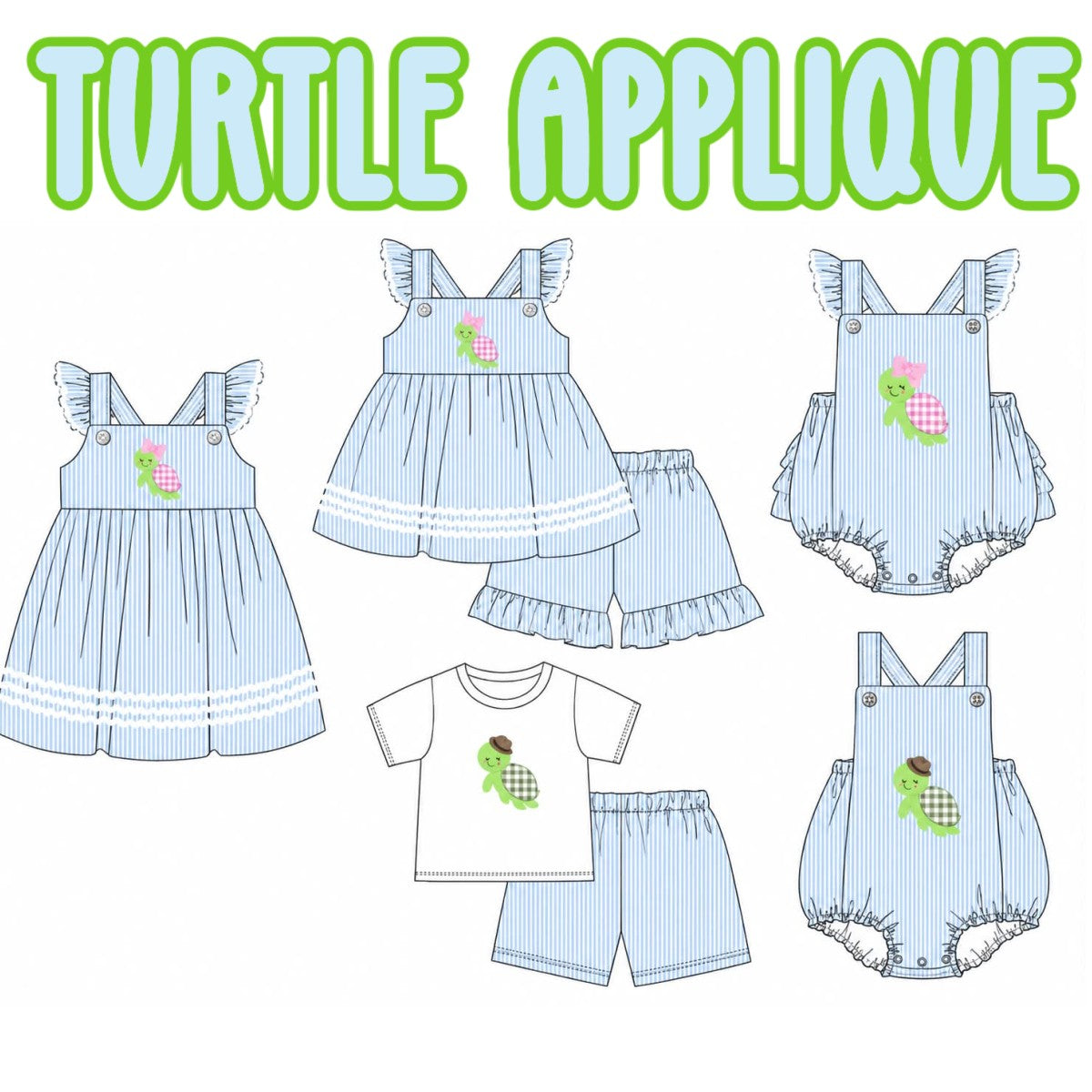 TURTLE APPLIQUE-ETA MAY