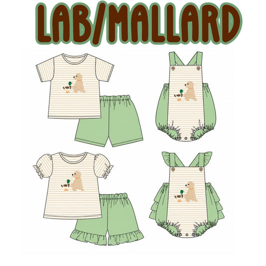 LAB/MALLARD COLLECTION-ETA MAY