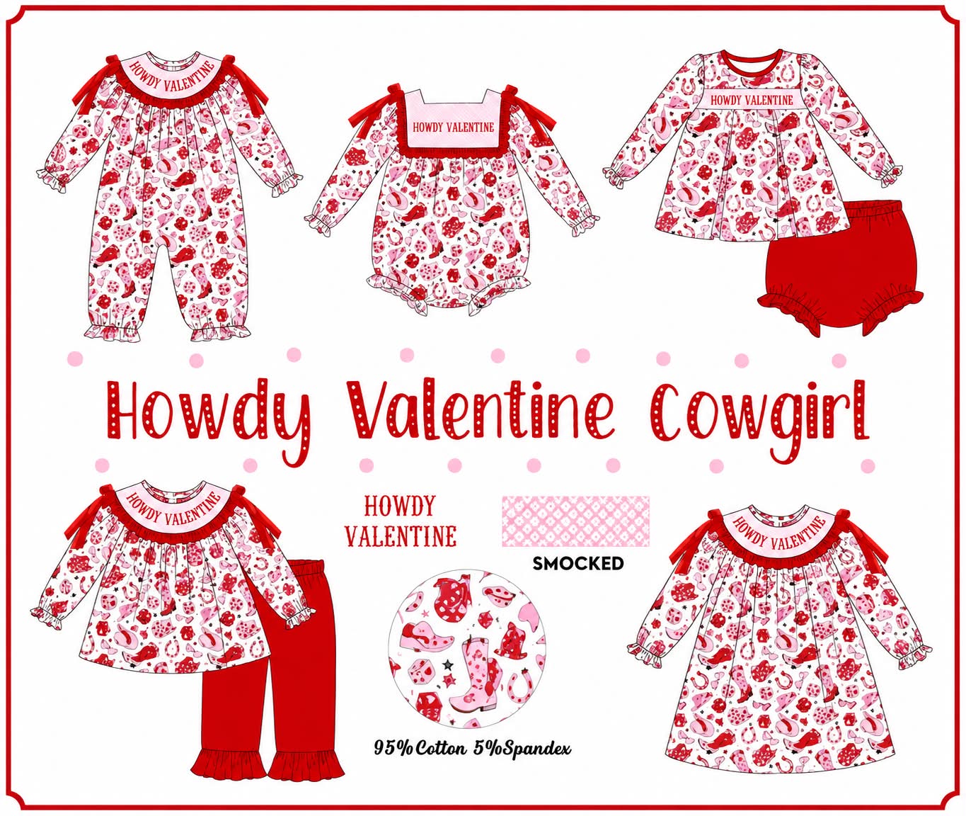 HOWDY VALENTINE COWGIRL-ETA NOV