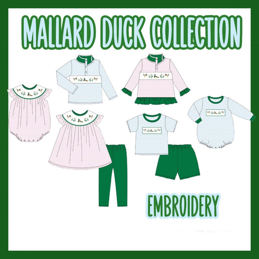 MALLARD DUCK COLLECTION - ETA AUGUST