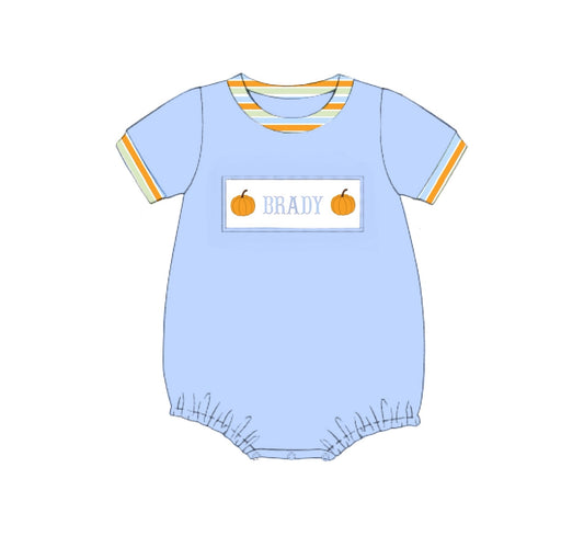 PO89 Pumpkin Name Smocks Bubble