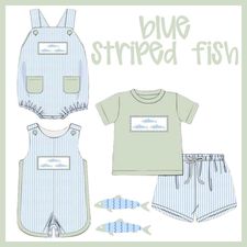 Blue Striped Fish  - ETA LATE APRIL