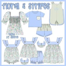 Floral & Stripes - ETA LATE APRIL