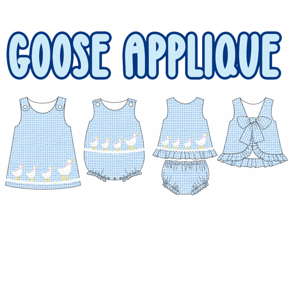 GOOSE APPLIQUE-ETA MAY
