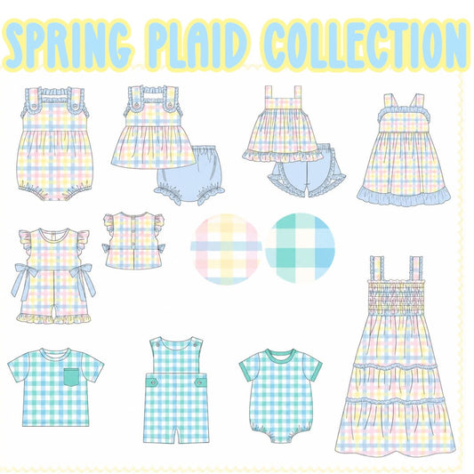 SPRING PLAID COLLECTION-ETA JAN