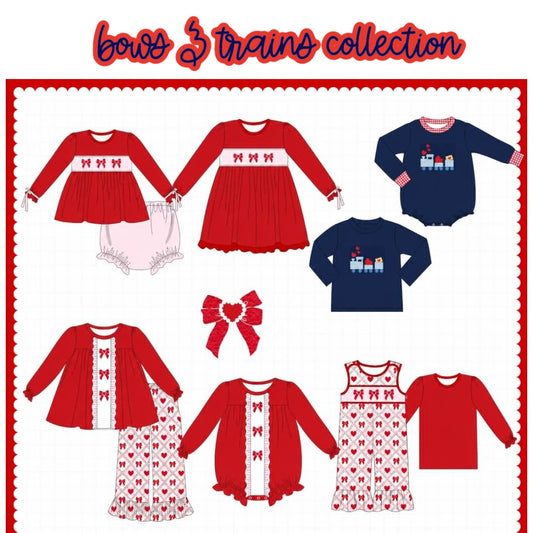 BOWS & TRAINS COLLECTION-ETA NOV