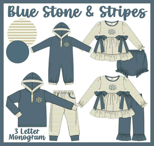 BLUE STONE & STRIPES COLLECTION - ETA JAN