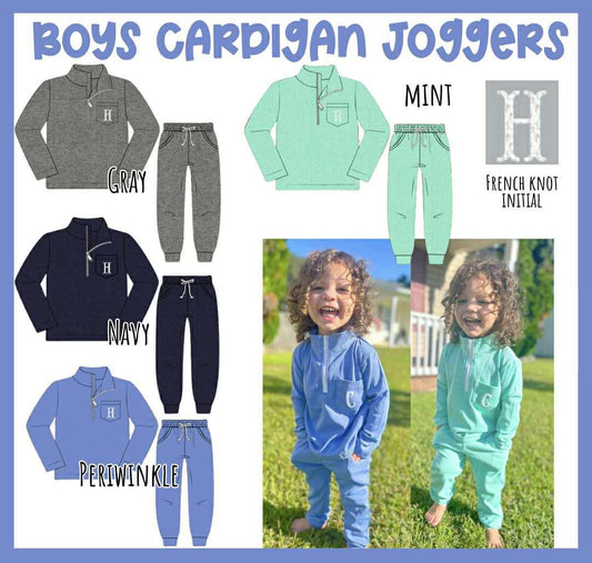 BOY CARDIGAN JOGGER COLLECTION - ETA JAN