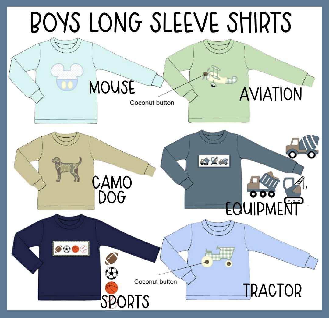 BOY LS SHIRT COLLECTION - ETA JAN