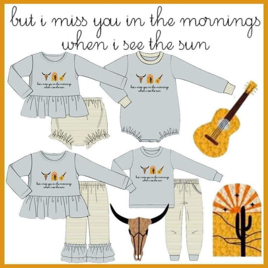 MISS YOU IN THE MORNIN’ COLLECTION - ETA JAN