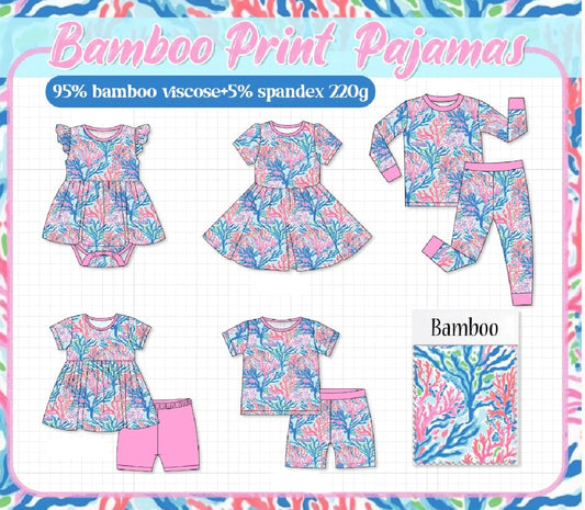 CORAL BAMBOO PJS - ETA MARCH