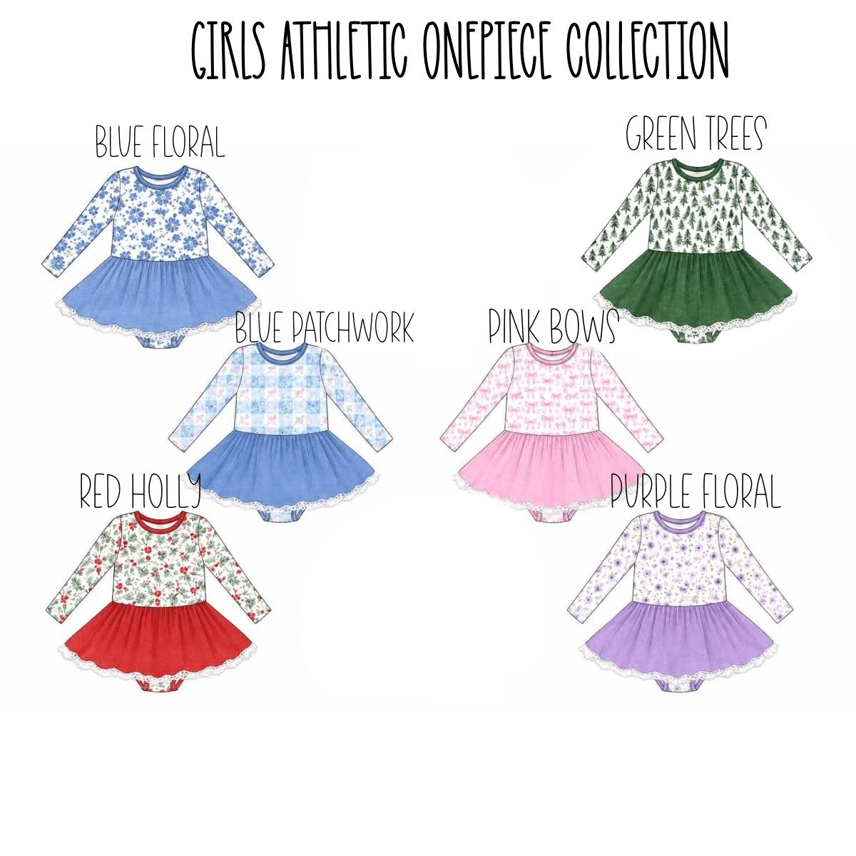 GIRLS ATHLETIC ONEPIECE COLLECTION-ETA NOV