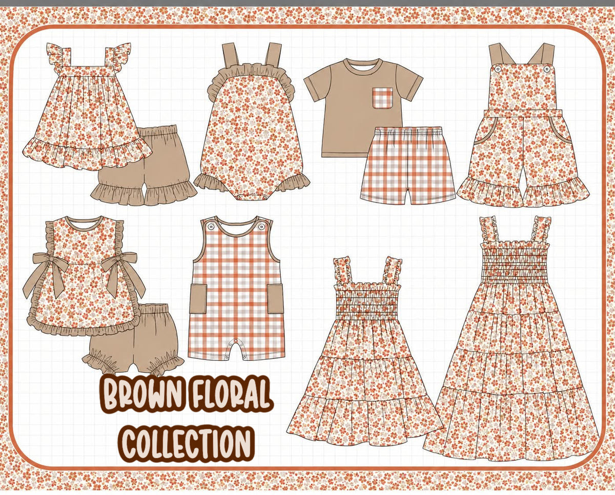 BROWN FLORAL-ETA APRIL