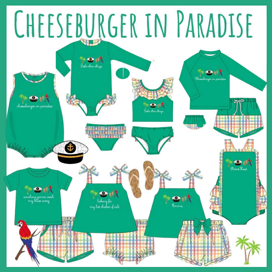 CHEESE BURGER IN PARADISE COLLECTION - ETA JUNE