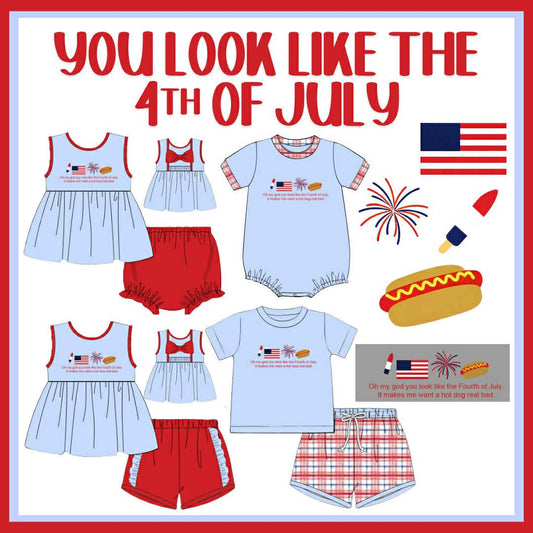 YOU LOOK LIKE THE 4TH OF JULY COLLECTION - ETA JUNE