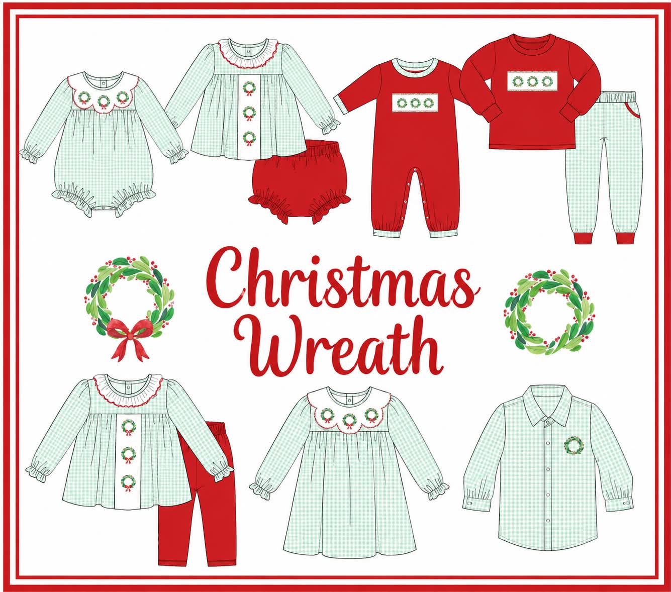 CHRISTMAS WREATH COLLECTION-ETA NOV