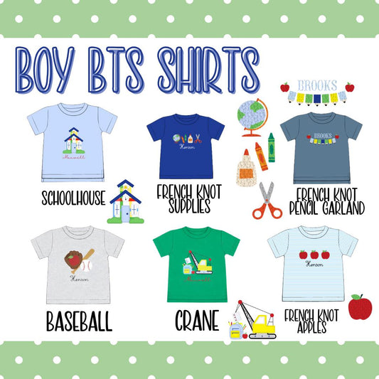 BOYS BTS SHIRTS COLLECTION - ETA JULY