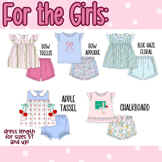 FOR THE GIRLS COLLECTION - ETA JULY