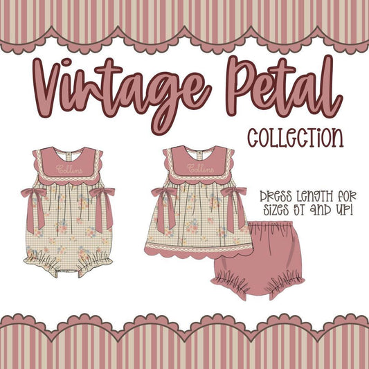 VINTAGE PETAL COLLECTION - ETA AUGUST
