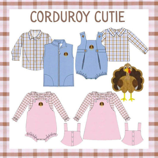 CORDUROY CUTIE COLLECTION - ETA SEPTEMBER