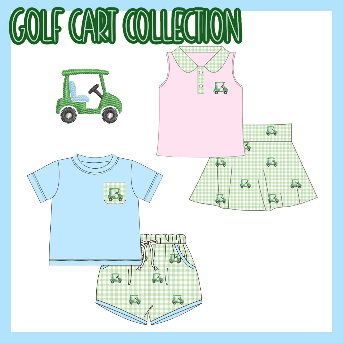 GOLF CART COLLECTION-ETA FEB