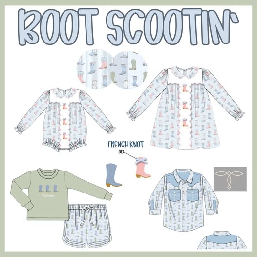 BOOT SCOOTIN' COLLECTION - ETA LATE DEC