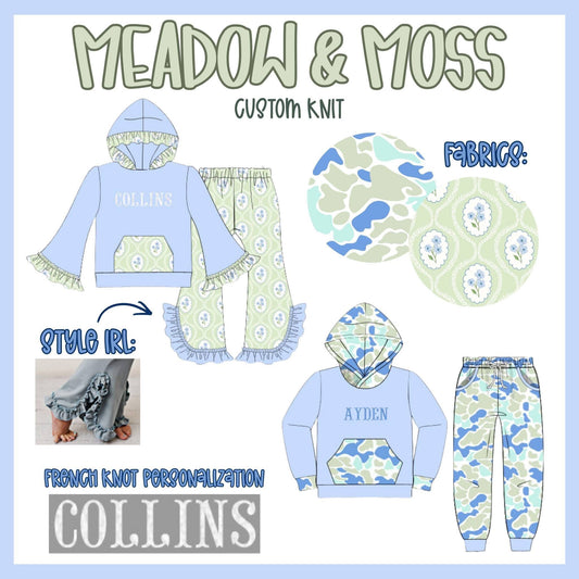 MEADOW & MOSS COLLECTION - ETA LATE DEC