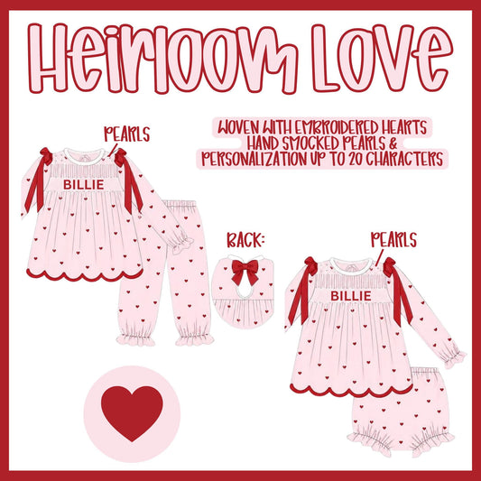 HEIRLOOM LOVE COLLECTION - ETA LATE DEC
