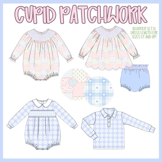 CUPID PATCHWORK COLLECTION - ETA LATE DEC