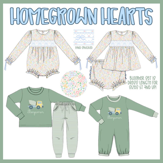 HOMEGORWN HEARTS COLLECTION - ETA LATE DEC