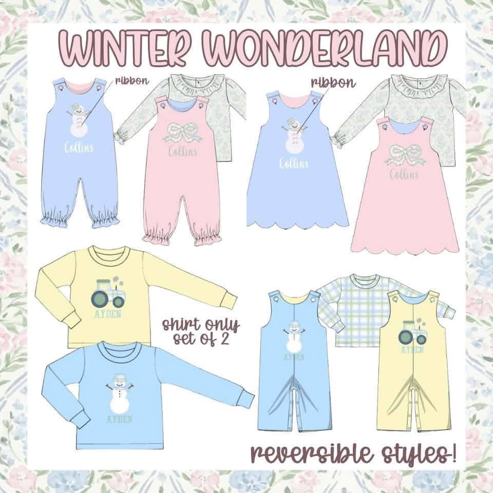 WINTER WONDERLAND COLLECTION - ETA LATE DEC