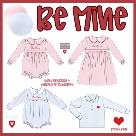 BE MINE COLLECTION - ETA LATE DEC