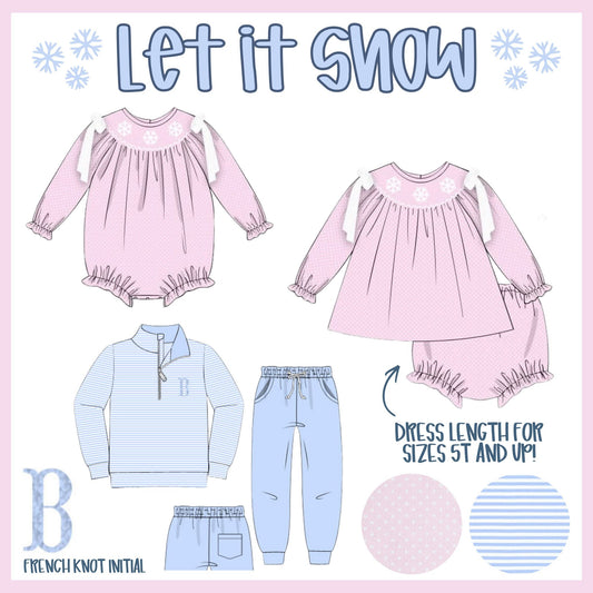 LET IT SNOW COLLECTION - ETA LATE DEC