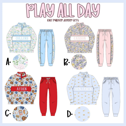 PLAY ALL DAY COLLECTION - ETA LATE DEC