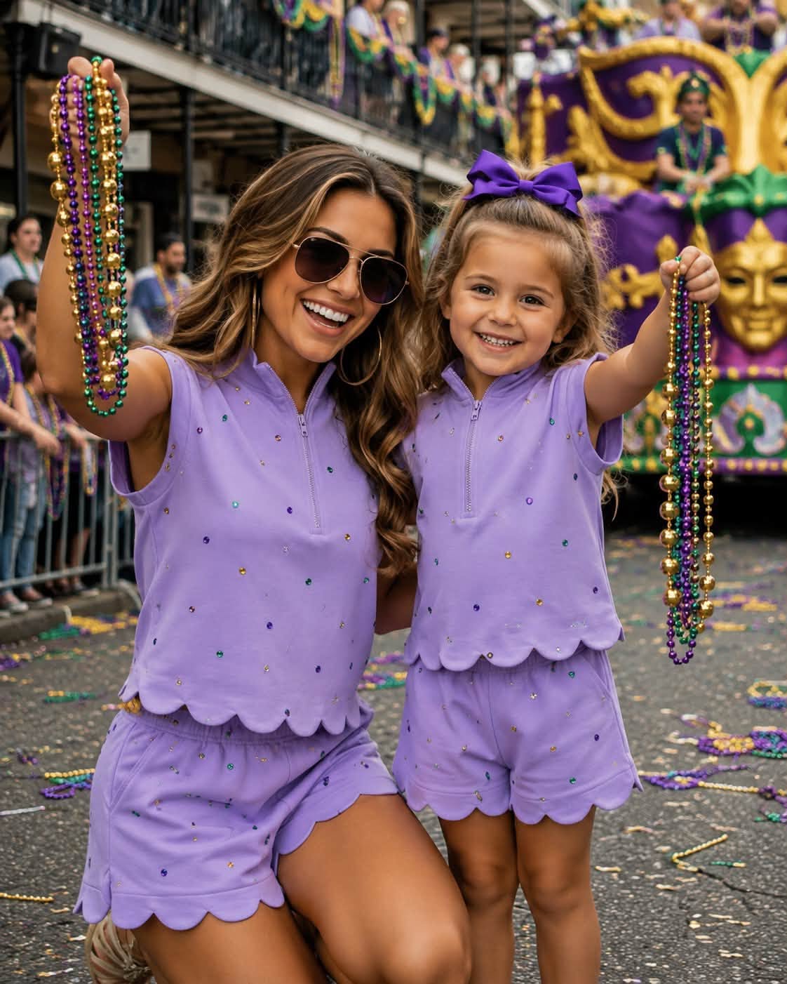 Purple Sequin Set - ETA DEC
