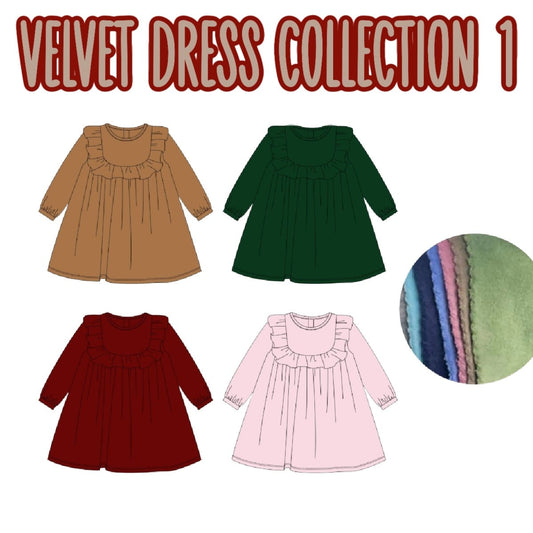VELVET DRESS COLLECTION PART 1 - ETA AUGUST